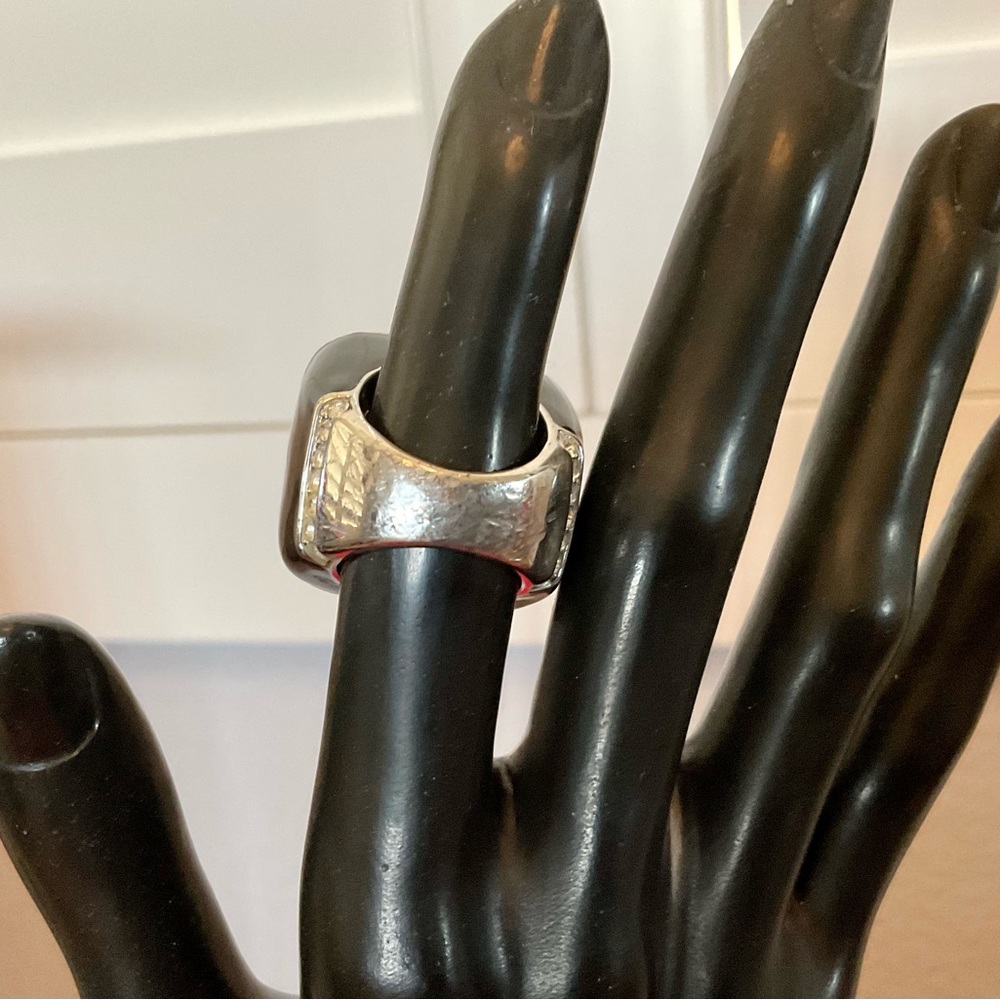 GORGEOUS CRYSTAL RING! 5” - Picture 8 of 10